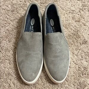 Dr. Scholl's Gray and Tan Slip-On Sneakers